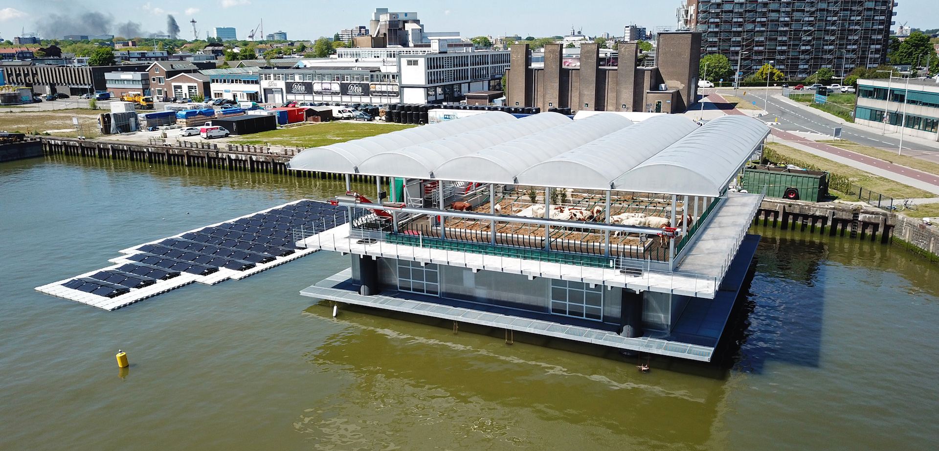 Floating Farms, a Creative Solution to Sea Level Rising in Rotterdam Total Energy Group